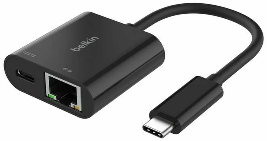 Belkin USB-C eterneto adapteris 100W PD