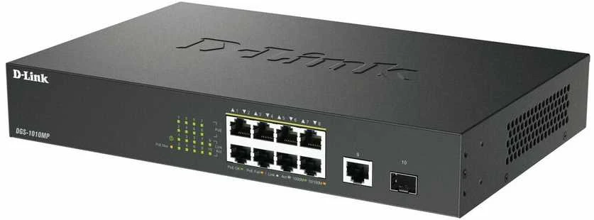 Šakotuvas D-Link DGS-1010MP/E