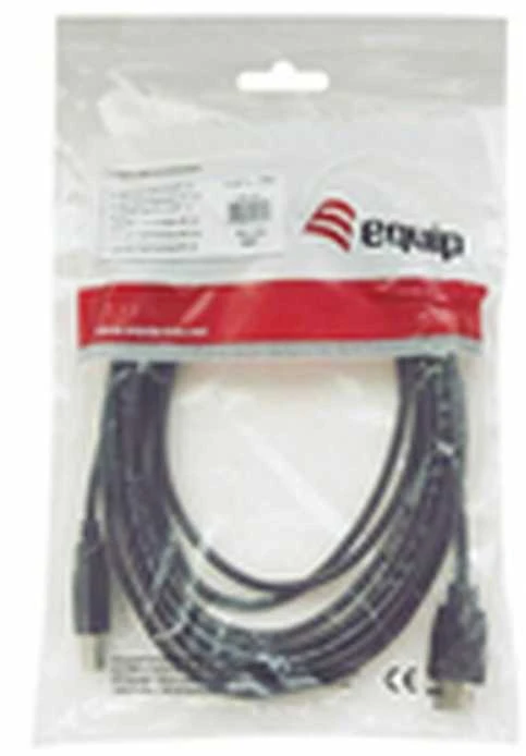 Kabelis USB Equip USB-A - USB-B 2 m Juodas (128864)