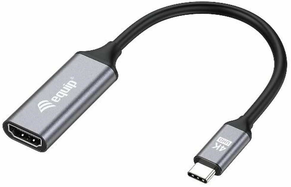Adapteris AV Equip Equip Adapteris USB-C -> HDMI 2.0 4K60Hz 0.15m gr