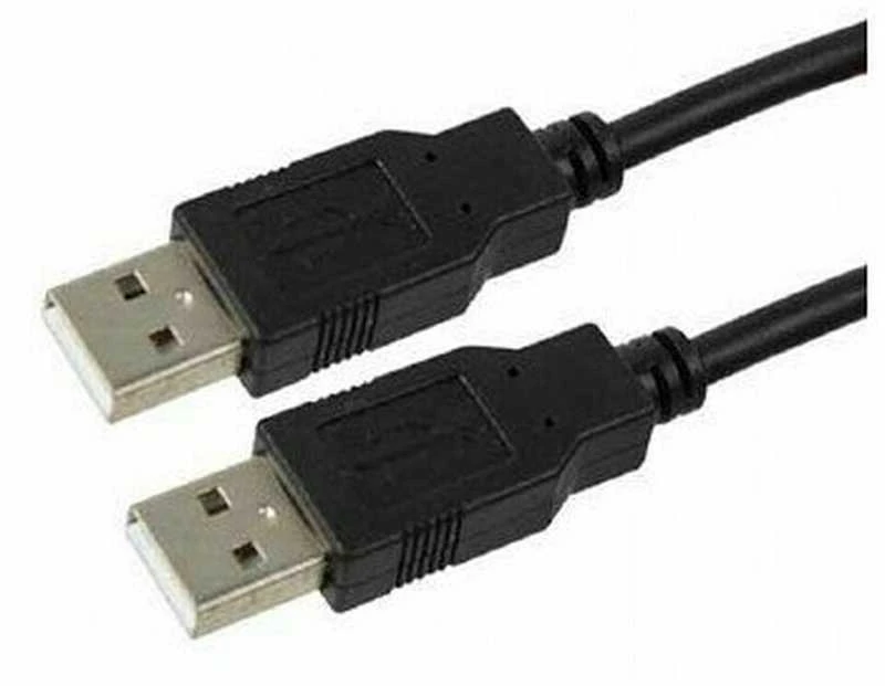 GEMBIRD CCP-USB2-AMAM-6 Gembird USB 2.0 AM/AM Cable, 6FT, Juodas