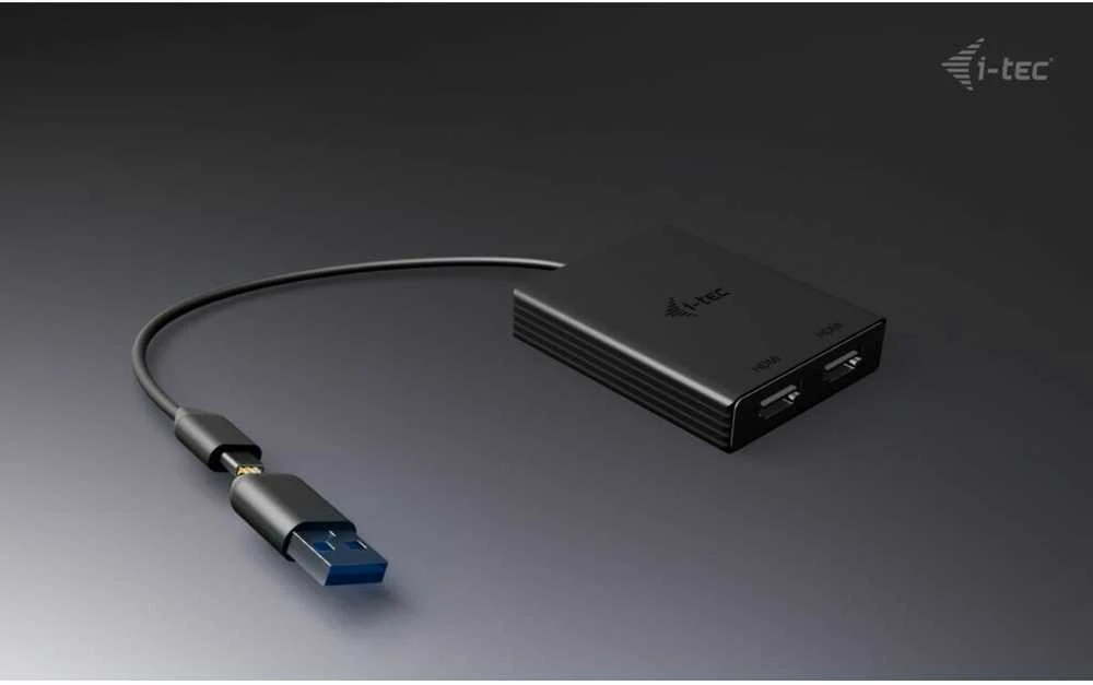 i-tec HDMI adapteris su USB-A ir USB-C jungtimis