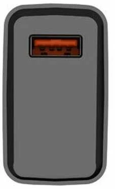 NATEC USB Charger Ribera USB-A 18W juodas