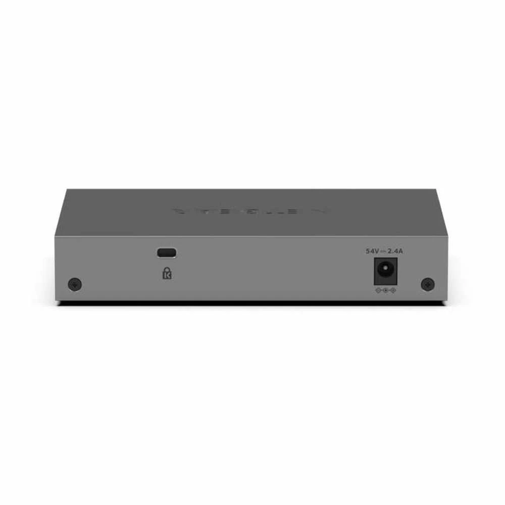 Šakotuvas Netgear 5-PORT POE+ 1G PLUS SWITCH - POE BUDGET 120 W FANLESS