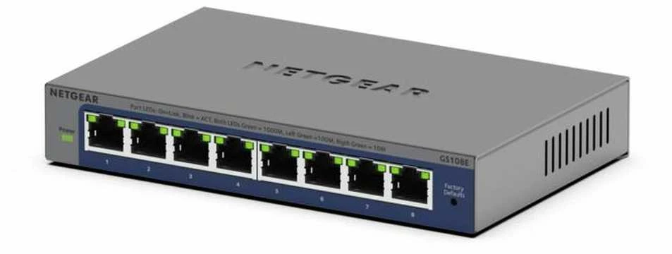 Šakotuvas Netgear GS108E-400EUS