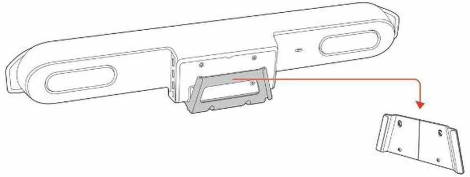 Hewlett Packard (HP) USB laidas Poly 875L8AA Juoda