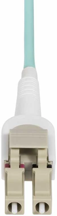 StarTech StarTech 450FBLCLC5SW optinis kabelis 5 m LC LOMM OM4 Aqua spalva