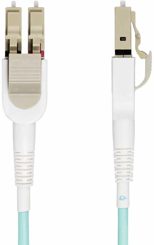 StarTech StarTech 450FBLCLC5SW optinis kabelis 5 m LC LOMM OM4 Aqua spalva