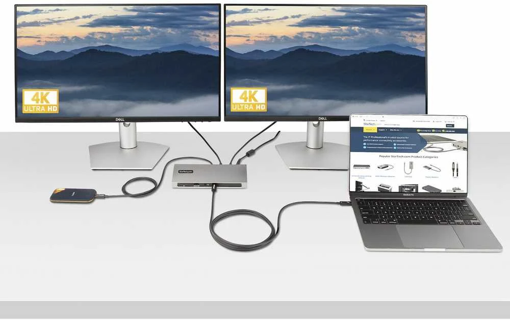 StarTech 6FT (2M) THUNDERBOLT CABLE / SERTIFIKUOTAS TB4 / USB4 SUDERINAMAS