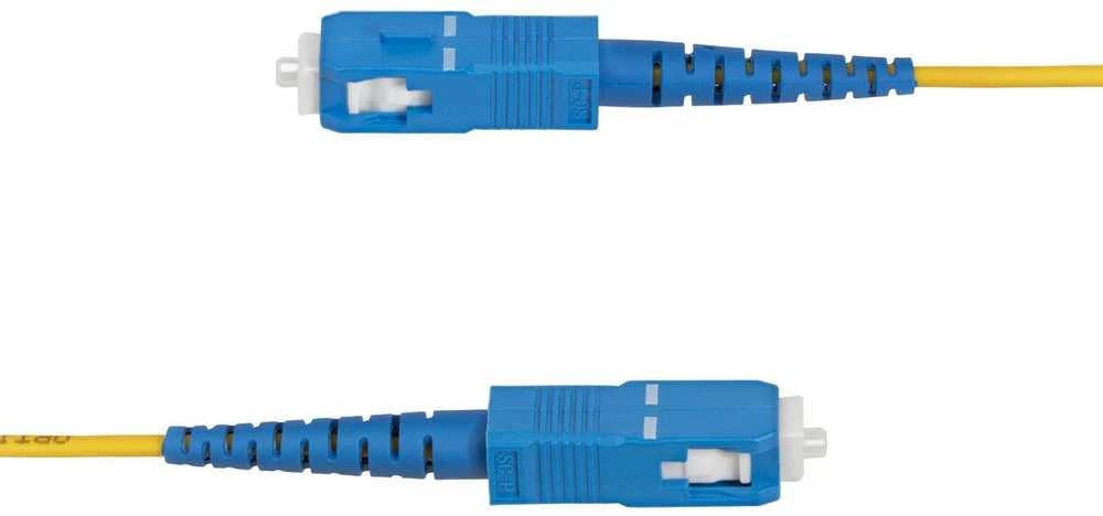 StarTech SPSMLCSC-OS2-5M InfiniBand / šviesolaidinis kabelis LC SC geltonas
