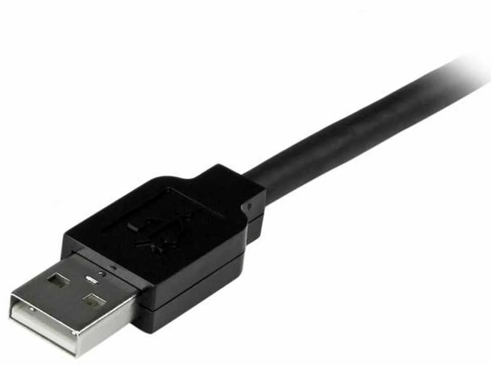 USB laidas Startech USB2AAEXT35M Juoda