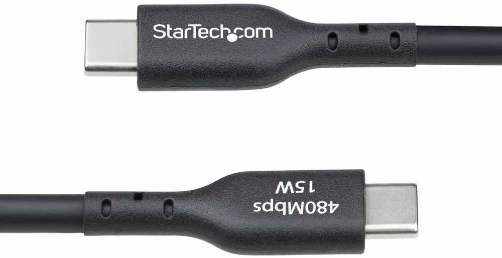 Kabelis USB StarTech USB-A - USB-C 4 m Juodas (USB2AC4MBKE)