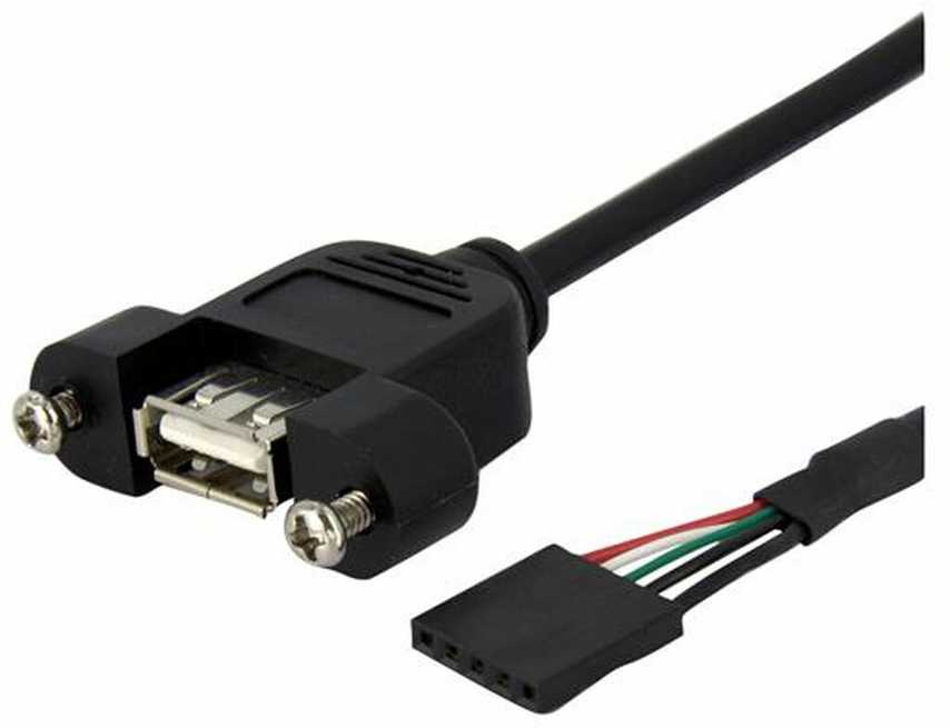 StarTech USB A(F) į IDC(F) (USBPNLAFHD3)