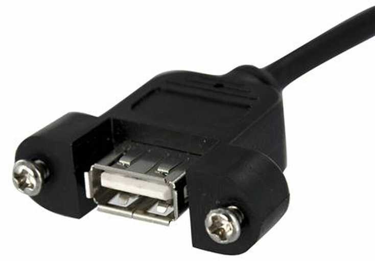 StarTech USB A(F) į IDC(F) (USBPNLAFHD3)