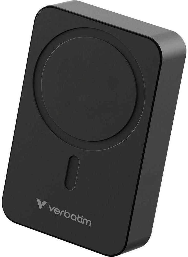 Verbatim Charge ‘n’ Go Essentials magnetinis belaidis išorinis akumuliatorius, 20000mAh, Juodas