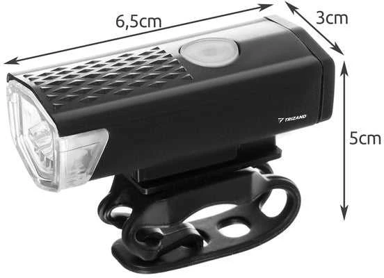 USB LED dviračio žibintas