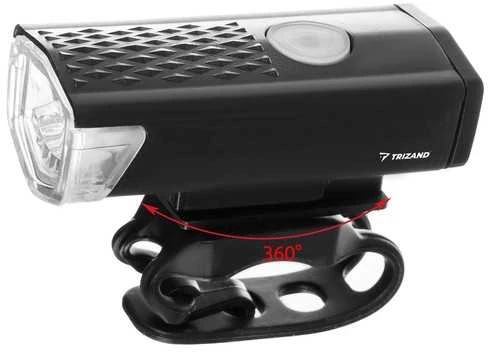 Trizand USB LED dviračio žibintas + galinis žibintas 23679