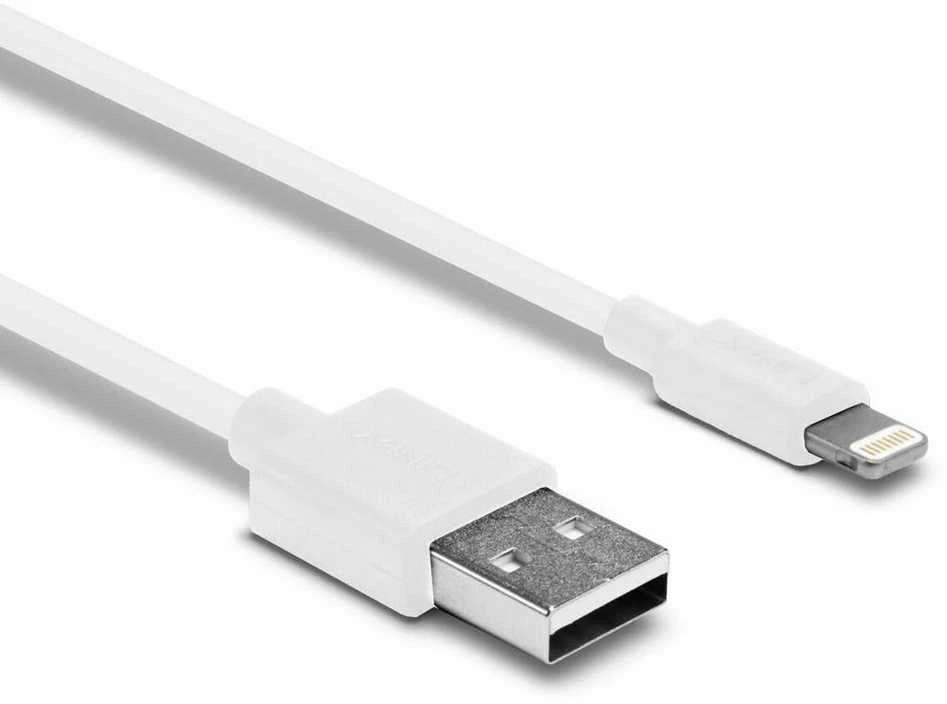 Kabelis - LINDY 2m USB A tipo į Lightning kabelis, 480Mbps, Baltas