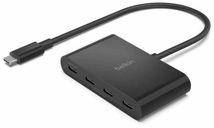 USB Sąsajos Centras - Belkin AVC018BTBK 10000 Mbit/s Juodas