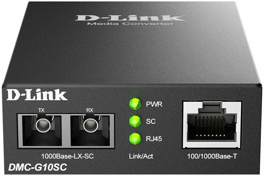 D-Link DMC-G10SC medijos konverteris priekinis skydelis