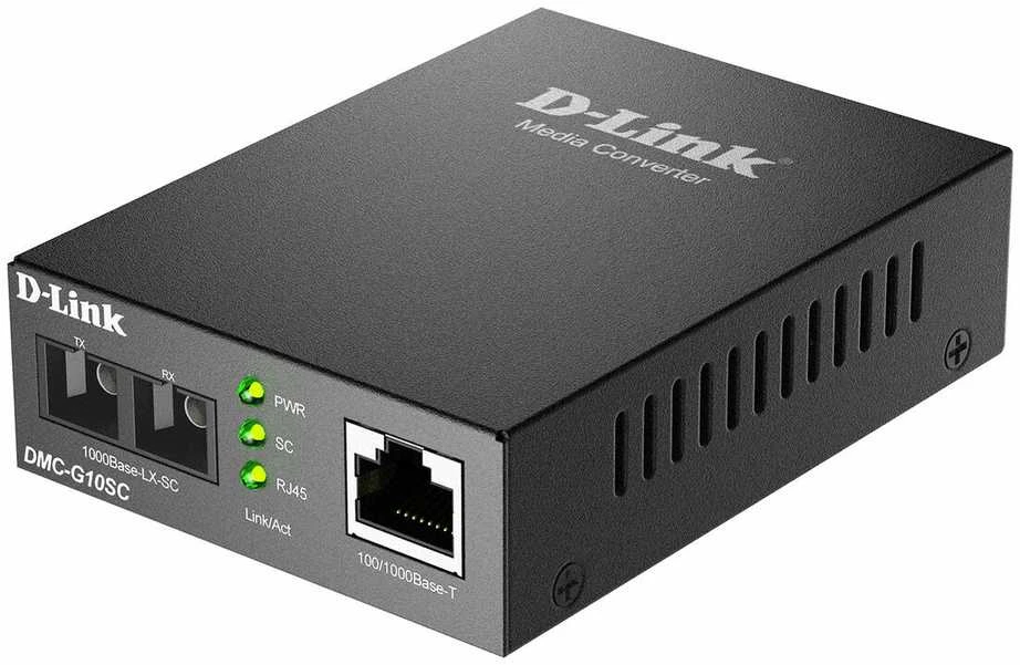 D-Link media konverteris DMC-G10SC su prievadais