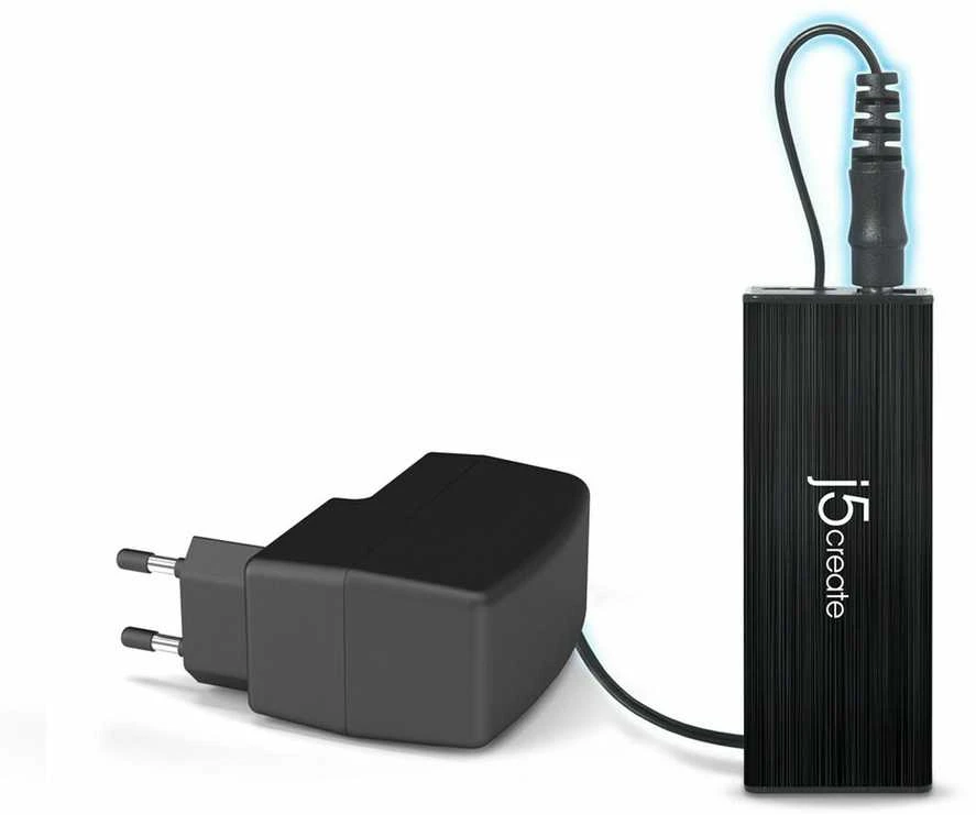 HUB USB j5create 1x microUSB + 4x USB-A (JUH340)