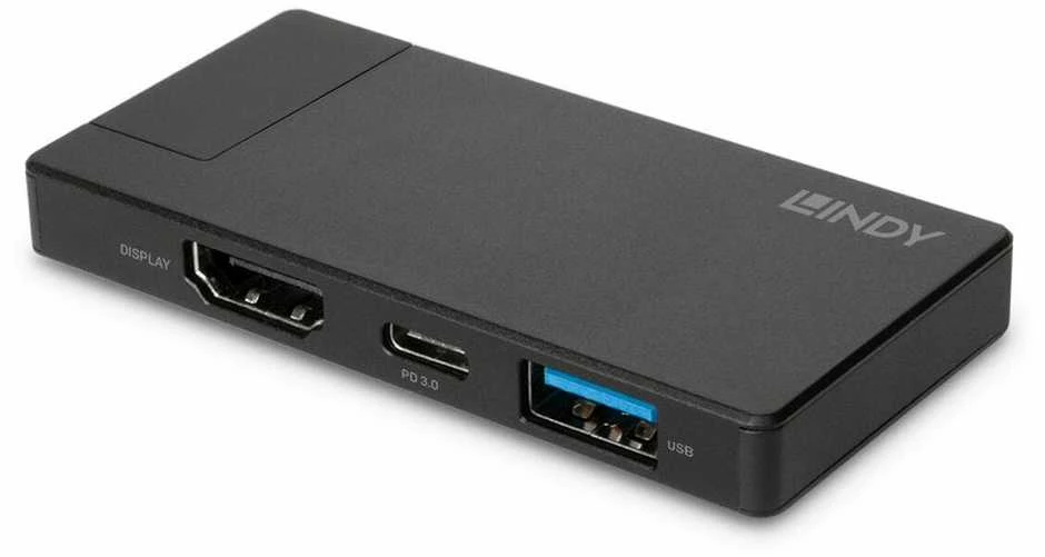 LINDY USB-C adapteris su HDMI ir PD prievadais