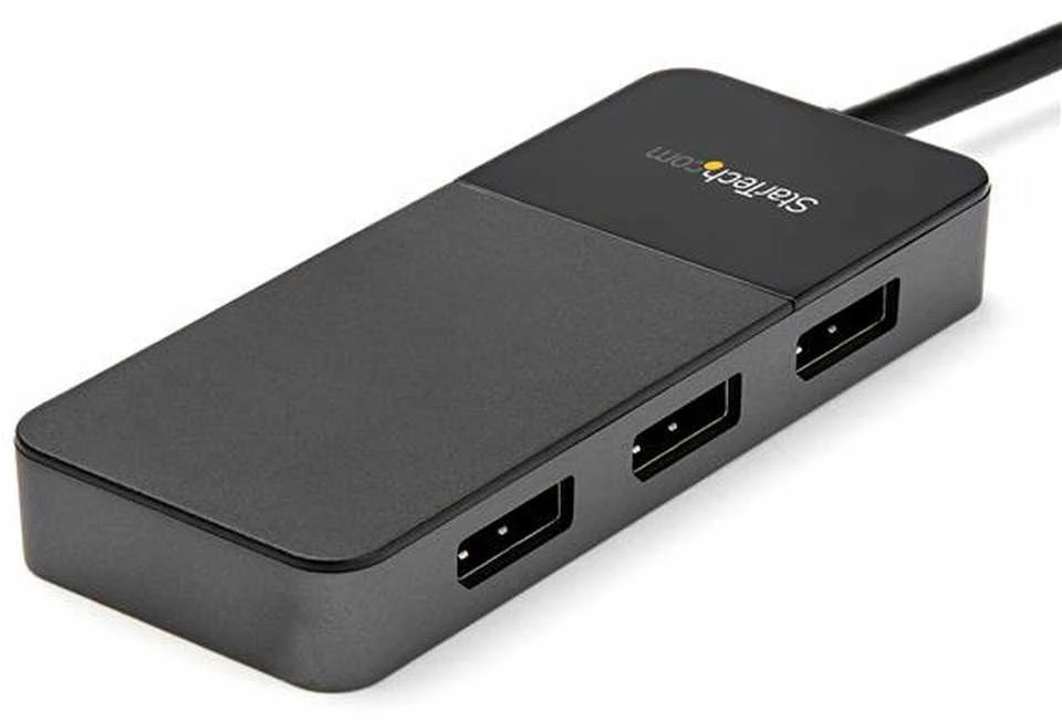 StarTech 3 PORT DISPLAYPORT 1.4 MST HUB/3 X 4K - FOR WINDOWS - DP 1.4