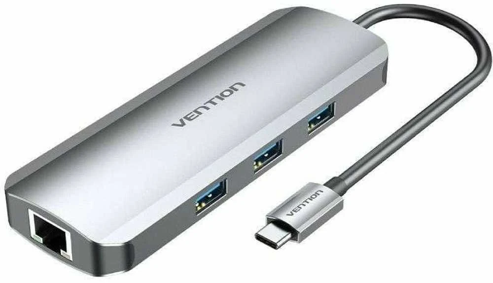 Vention USB-C daugiafunkcis šakotuvas su trimis USB jungtimis
