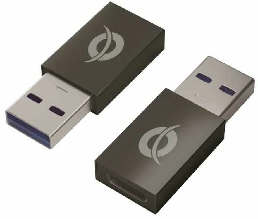 Adapteris AV Conceptronic Conceptronic DONN10G lyties keitiklis / kabeliai USB A USB C Juodas