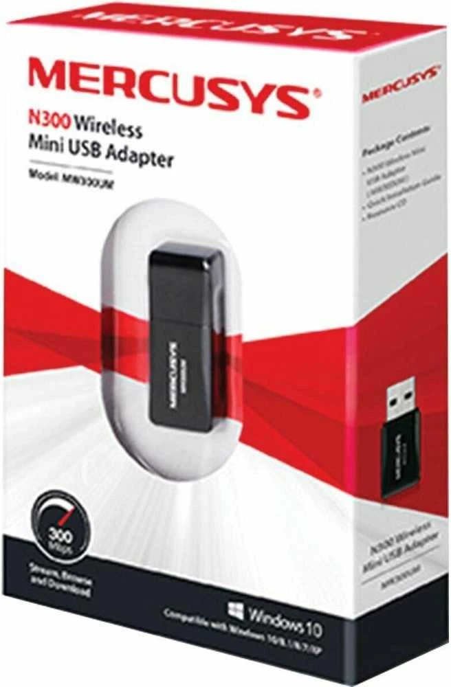 TP-Link „Mercusys“ | Belaidis mini USB adapteris | MW300UM