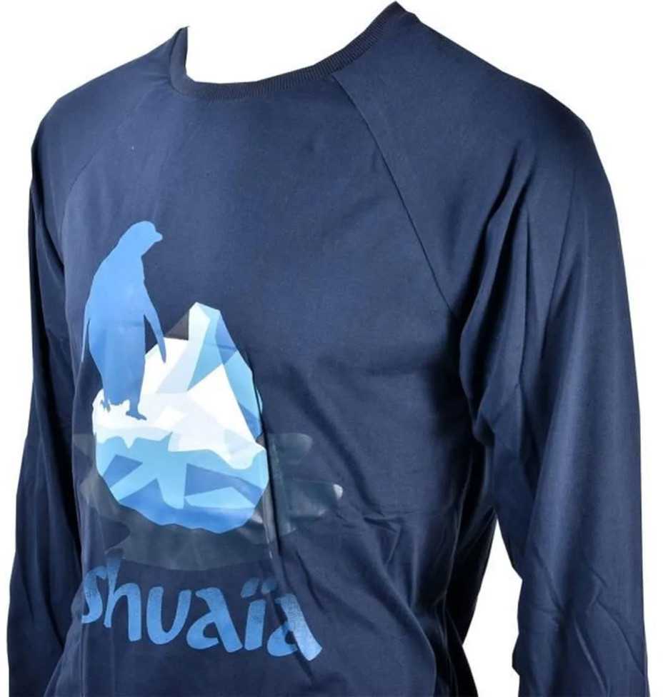 Ushuaia Ice Floe vyriški namų marškinėliai XXL