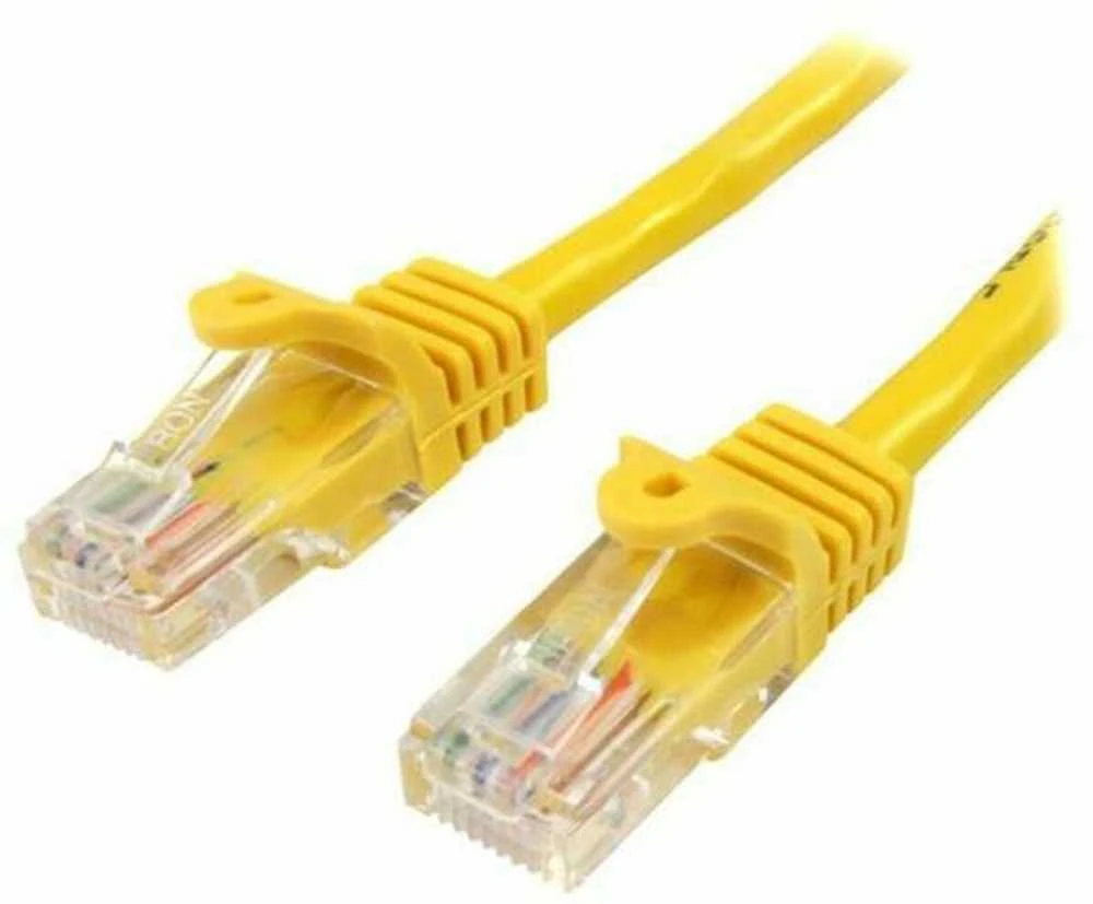 StarTech RJ-45/RJ-45, kat. 5e, U/UTP, 10m, geltona (45PAT10MYL)