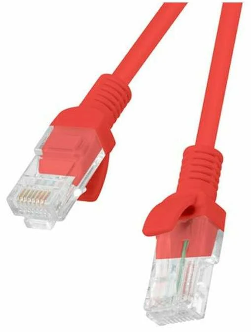 Lanberg 10-Pack Patchcord kat.5e UTP 1.5m raudonas Fluke patvirtintas