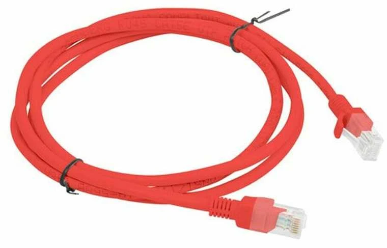 Lanberg 10-Pack Patchcord kat.5e UTP 1.5m raudonas Fluke patvirtintas