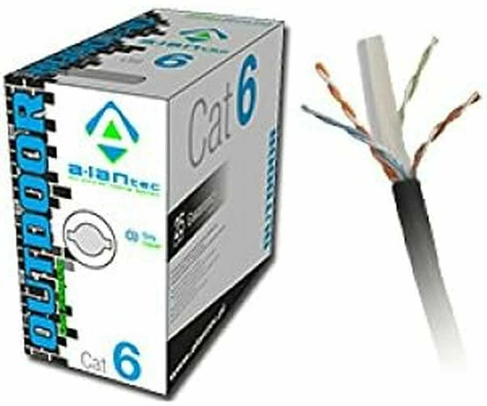 ALANTEC U/UTP cat.6 PE 4x2x23AWG 305m EXTERNAL DRY cable