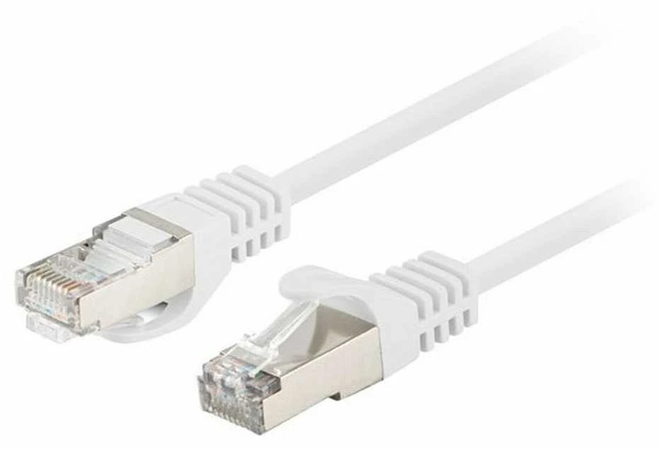 Lanberg 10-Pack Patchcord kat.6 FTP 1m balta Fluke Passed