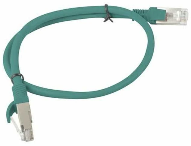 PATCHCORD KAT.6 UTP 0.5M Žalias FLUKE PASSED LANBERG 10-PACK