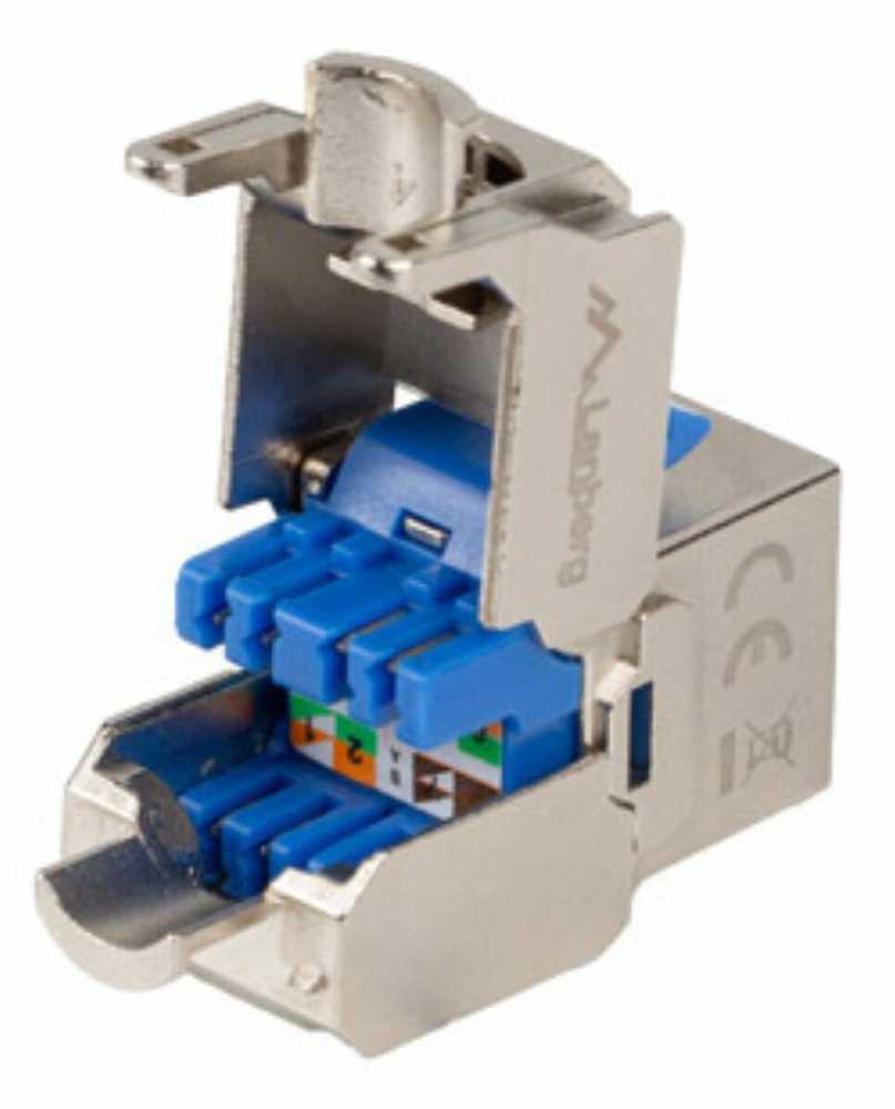Lanberg Keystone modulis be įrankių RJ45 Cat.6A FTP