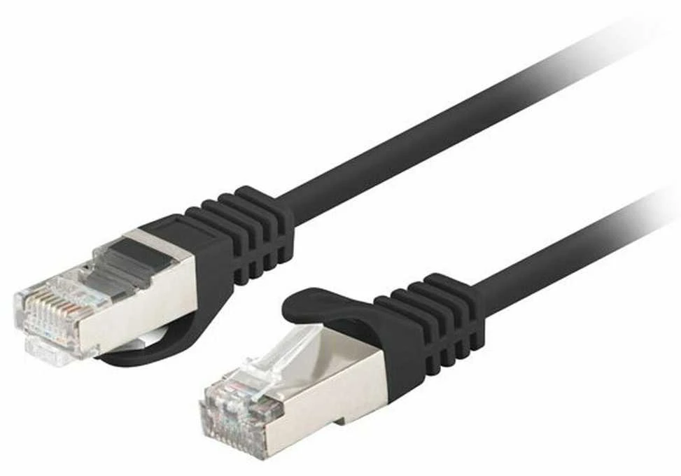 Lanberg 10-Pack Patchcord kat.6 FTP 3m juoda Fluke Passed