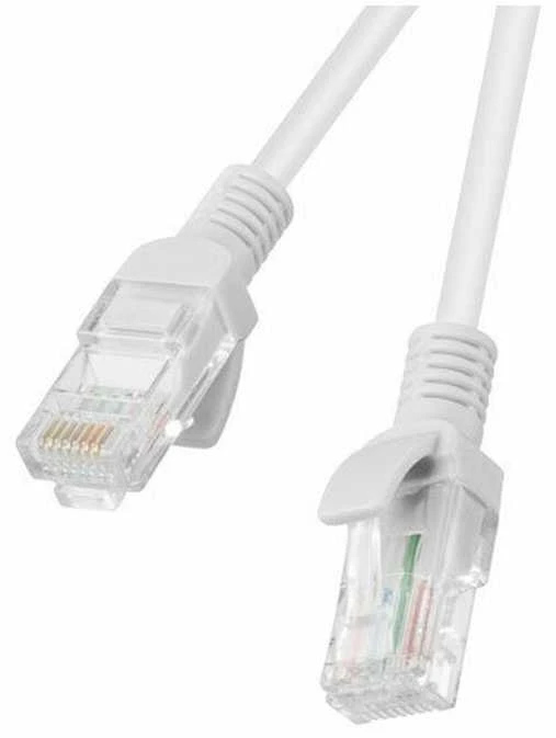 Lanberg Patchcord RJ45 kat. 6 UTP 3m Pilka, 10 vnt