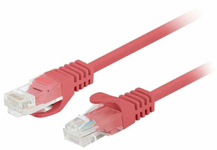 Lanberg 10-Pack Patchcord kat.6 FTP 1m raudona Fluke Passed