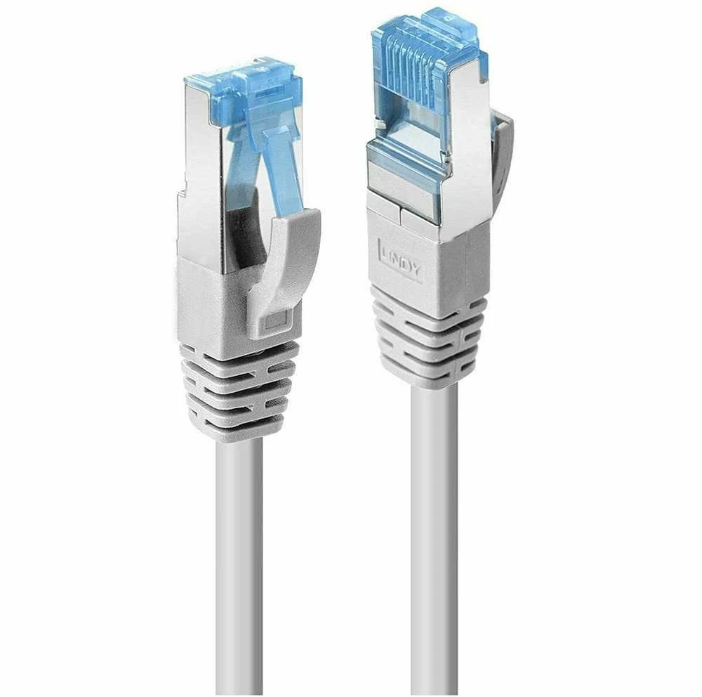 Tinklo Kabelis - LINDY Cat.6A U/UTP Tinklo Kabelis, RJ45, M/M, 500MHz, 2 m, Pilkas