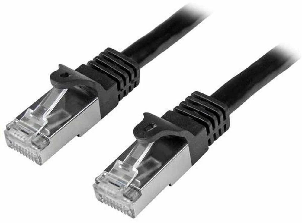StarTech Patchcord CAT6, SFTP, 5m, juoda (N6SPAT5MBK)