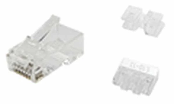 Equip 121146 RJ-45 kištukas permatomas