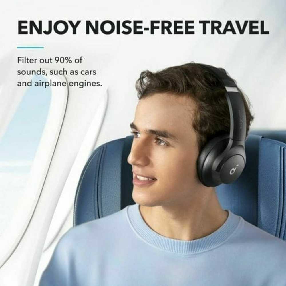 Ausinės Anker Soundcore Q20i ausinės, Mėlynos
