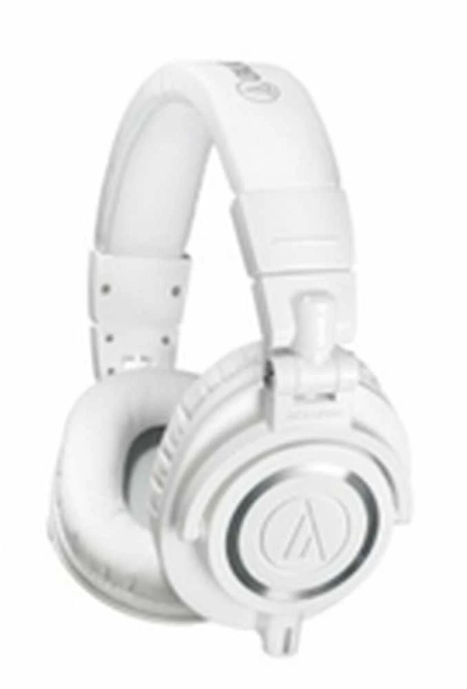 Audio-Technica ATH-M50X profesionalios monitorinės ausinės, Baltos spalvos