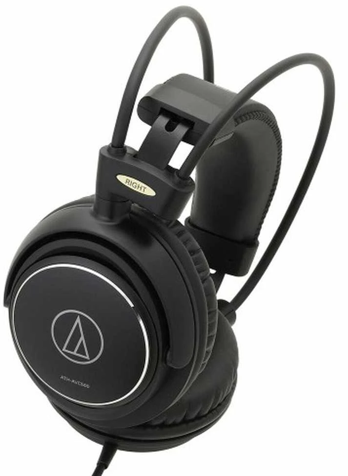 Audio-Technica ATH-AVC500 laidinės ausinės, 3,5 mm, Juodos spalvos