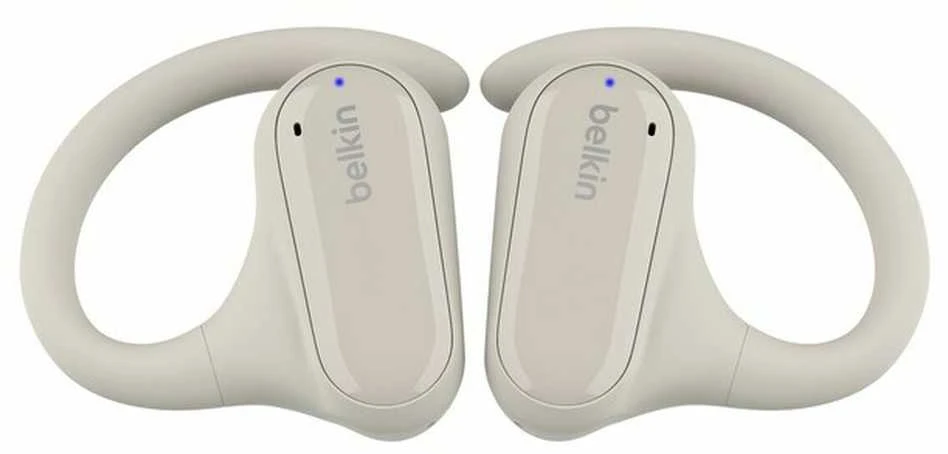 Smėlio spalvos Belkin SoundForm ClearFit ausinės