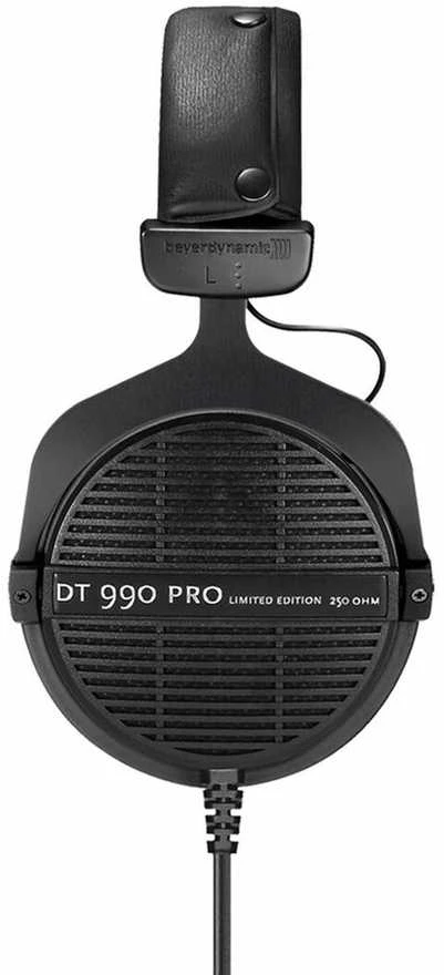 Beyerdynamic DT 990 PRO 250 OHM Juodas Limited Edition - open studio ausinės